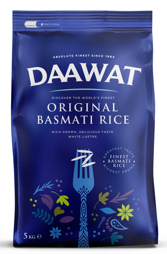 BASMATI DAAWAT ORIGINAL RICE 5KG