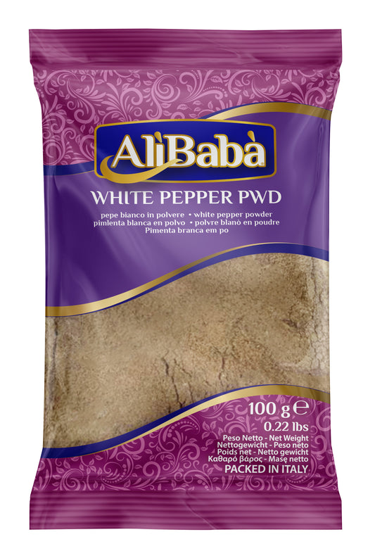 WHITE PEPPER PWD ALI BABA 100G