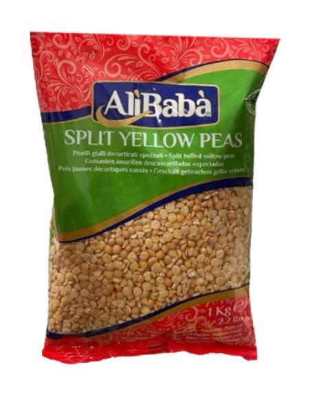SPLIT PEAS YELLOW ALI BABA 1KG