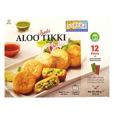 Ashoka Frozen Aloo Tikki Jumbo With Chutney 920g