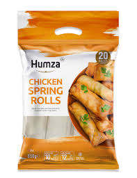 Humza Chicken Spring Rolls 20 Pcs