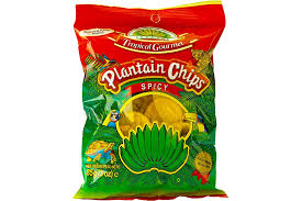 Tg Plantain Chips Spicy 85g