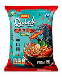 Wai Wai Hot & Spicy Noodles 100g