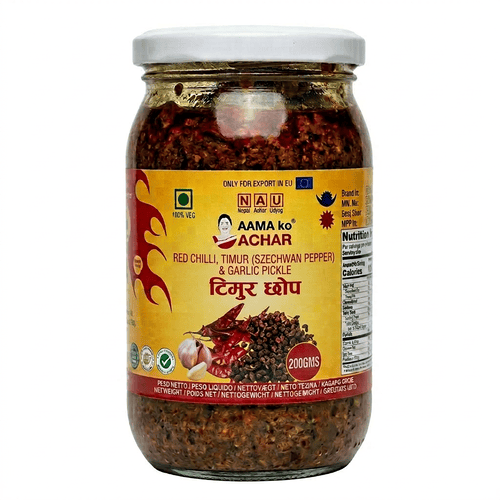 Aama Ko Red Chilli Timur Chhop 200g