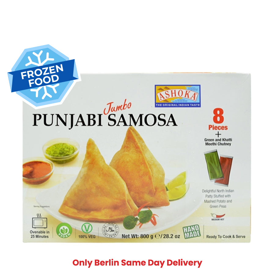 Ashoka Samosa With Green Chutney 8 pcs
