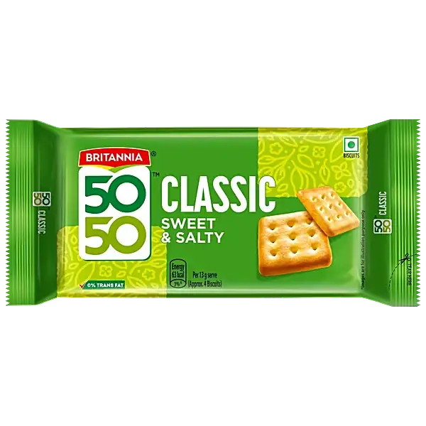 Britannia 50-50 Sweet And Salty